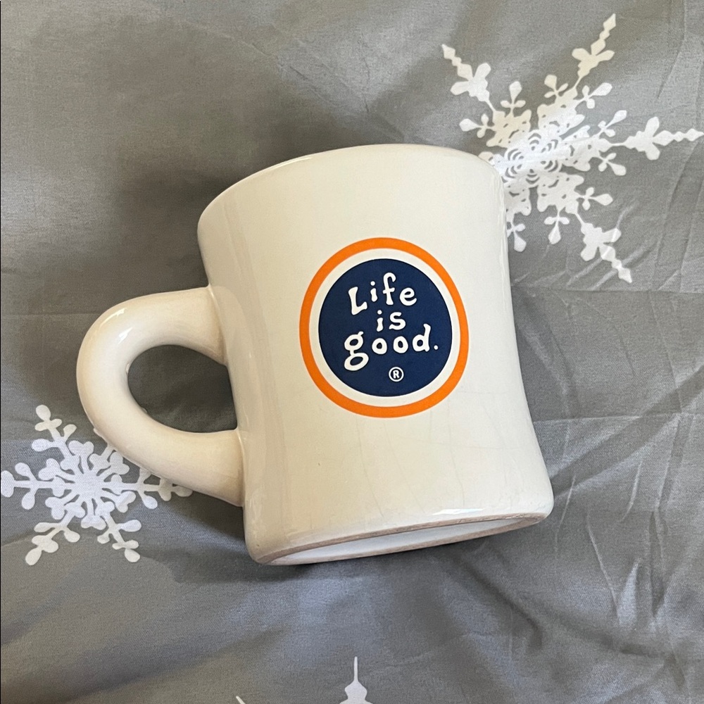 Life is Good Diner Mug